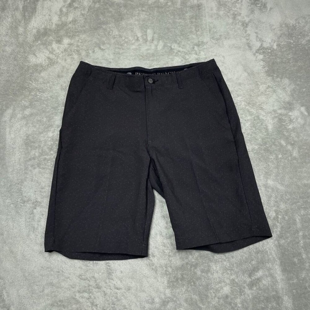 Pebble Beach Mens Size 32 Black Shorts 6771